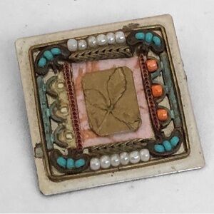 Vintage Ayala Bar Artisan Brooch